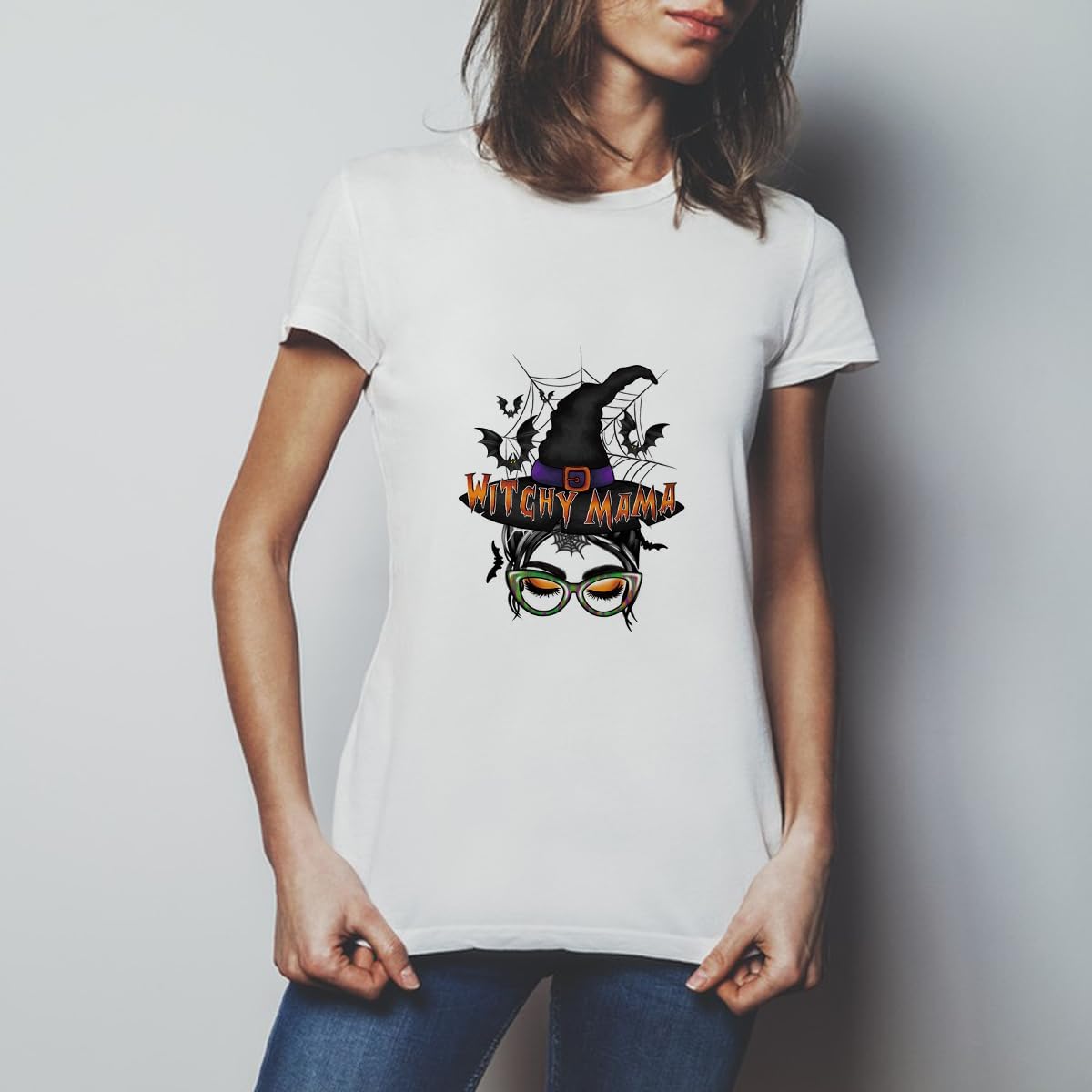 6 parches termoadhesivos de Halloween para ropa, camisetas, telaraña, calabaza, murciélagos, diseños de transferencia de calor, calcomanías de