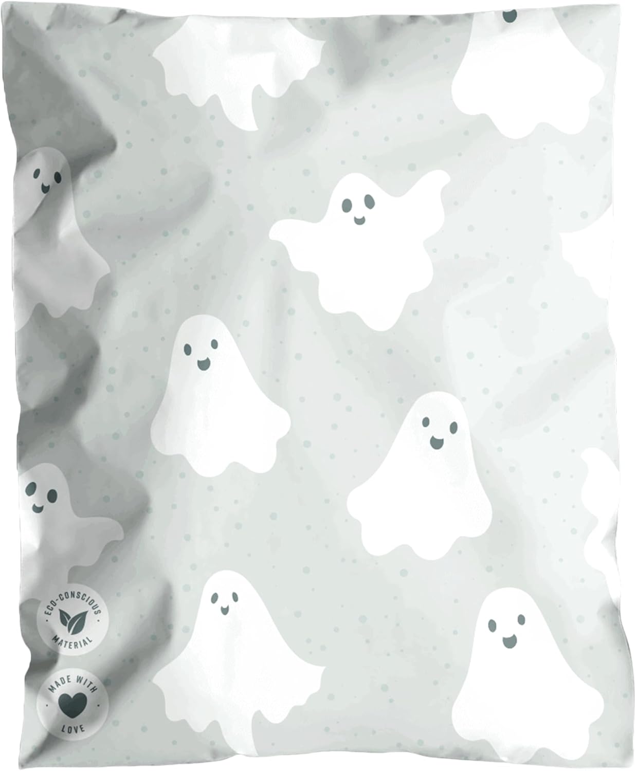 Impack Bolsas de correo de Halloween de 10 x 13 pulgadas, paquete de 25 unidades, autoselladas, a prueba de agua, a prueba de manipulaciones, bolsas