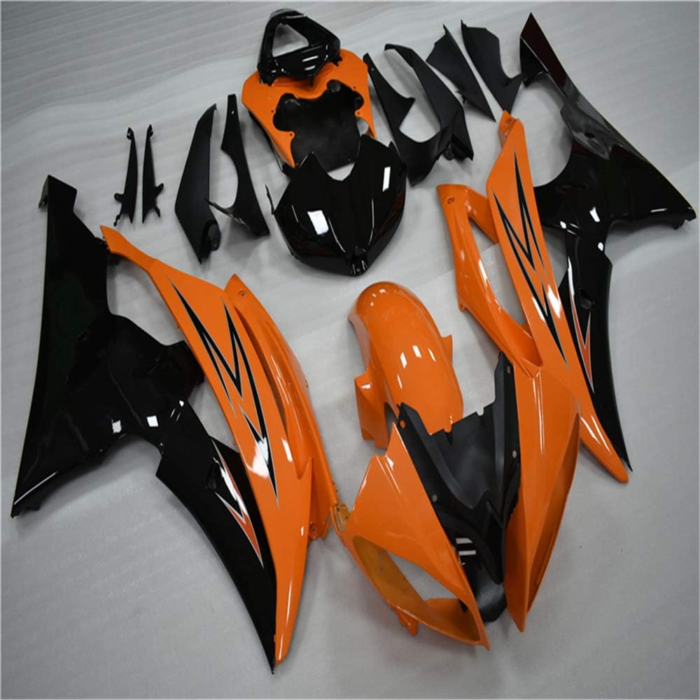 NT FAIRING Molde de inyección naranja negro carenado apto para Yamaha 2008-2016 YZF R6 nuevo kit pintado ABS plástico motocicleta carrocería mercado