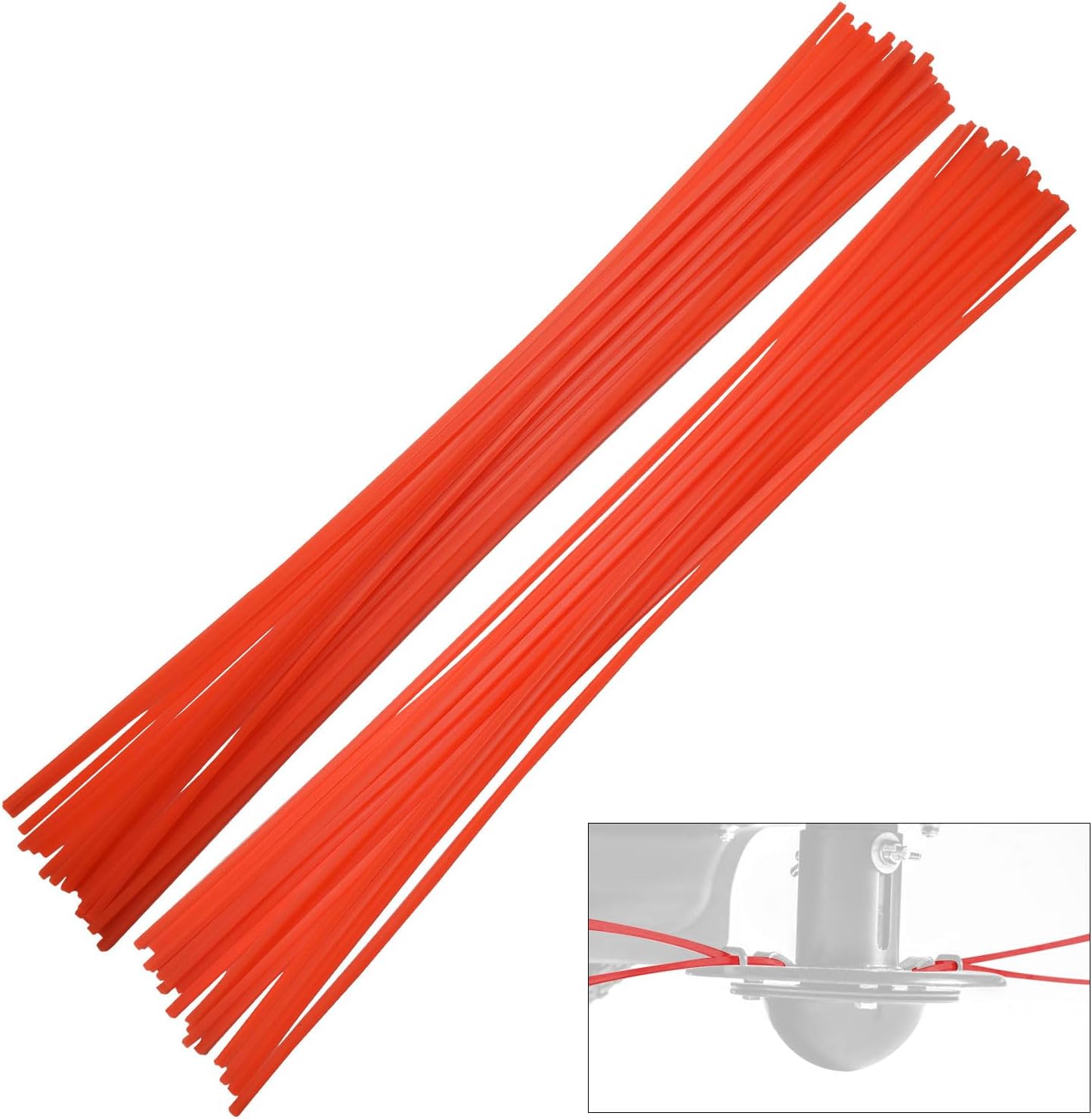 490-040-C035 – Línea de corte de repuesto de cuerdas con ruedas, líneas de corte de repuesto de 0.155 pulgadas para recortadoras de cuerda con