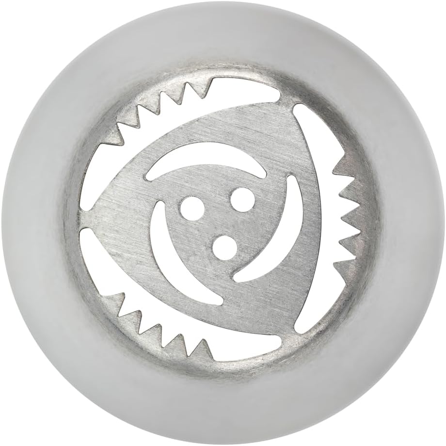 Restaurantware Pastry Tek – Punta de tubería rusa, 1 punta para decoración de pastel de rosas, # 9, resistente a la corrosión, punta de decoración