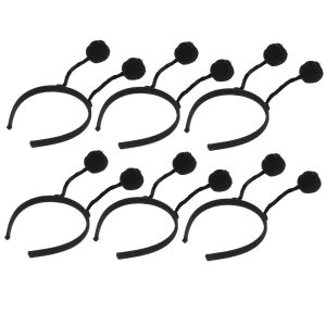 Beavorty 12 diademas de bola de pelo para accesorios para cabeza de antena, boppers abejas, accesorio de cosplay, aros de pelo para niñas, diadema Beavorty 12 diademas de bola de pelo para accesorios para cabeza de antena, boppers abejas, accesorio de cosplay, aros de pelo para niñas, diadema