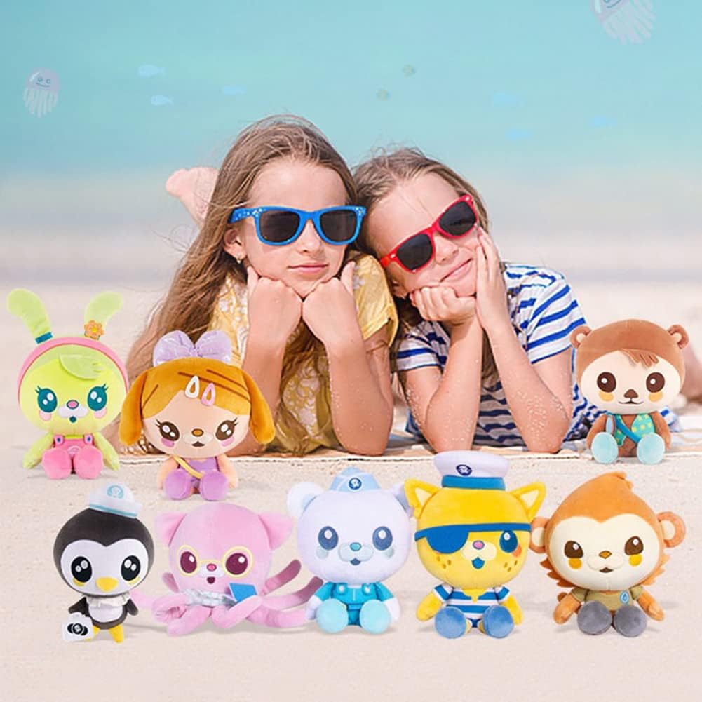 Juguete de peluche Vegimal de Octonauts con personajes de Octonauts Above & Beater, juguete de peluche para fiesta, regalo de cumpleaños y juguete
