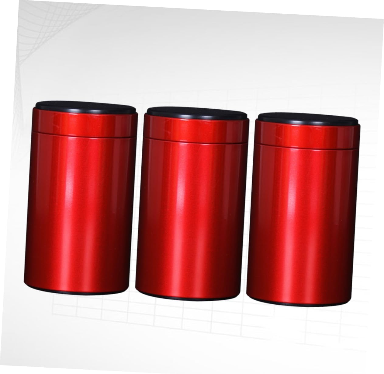 EXCEART 6 unidades de tarros de almacenamiento de alimentos, contenedor de harina, latas decorativas, latas de condimentos portátiles, latas de