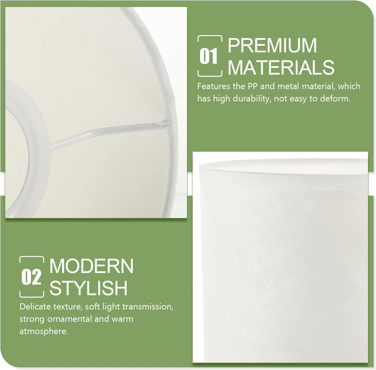 Housoutil Máscara de seguridad rectangular blanca de metal con pantalla de lámpara
