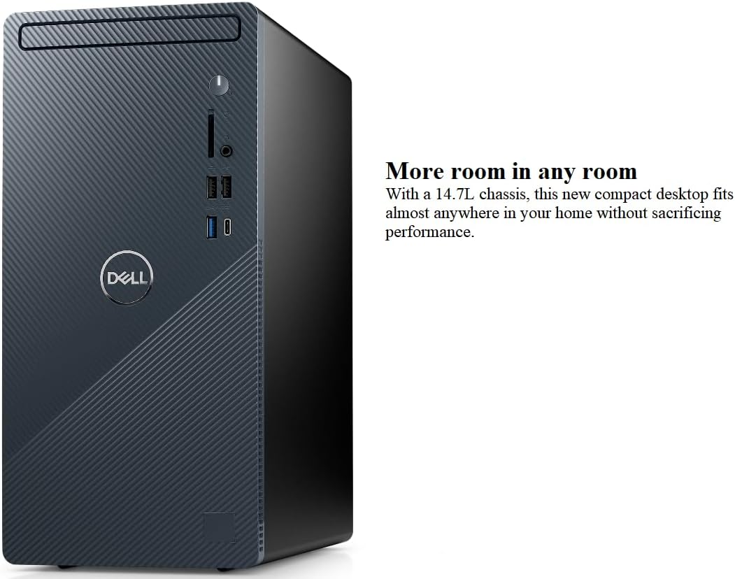 DELL Computadora de escritorio Inspiron 3020 Tower 2023, Intel Core i7-13700 de 13 generación, gráficos Intel UHD 770, Bluetooth, WiFi, USB 3.1,