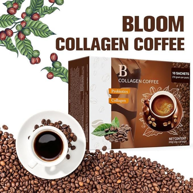 Colágeno de café de Japón, café instantáneo, colágeno de café, suplemento de café de colágeno, colágeno en polvo para café (3 cajas)