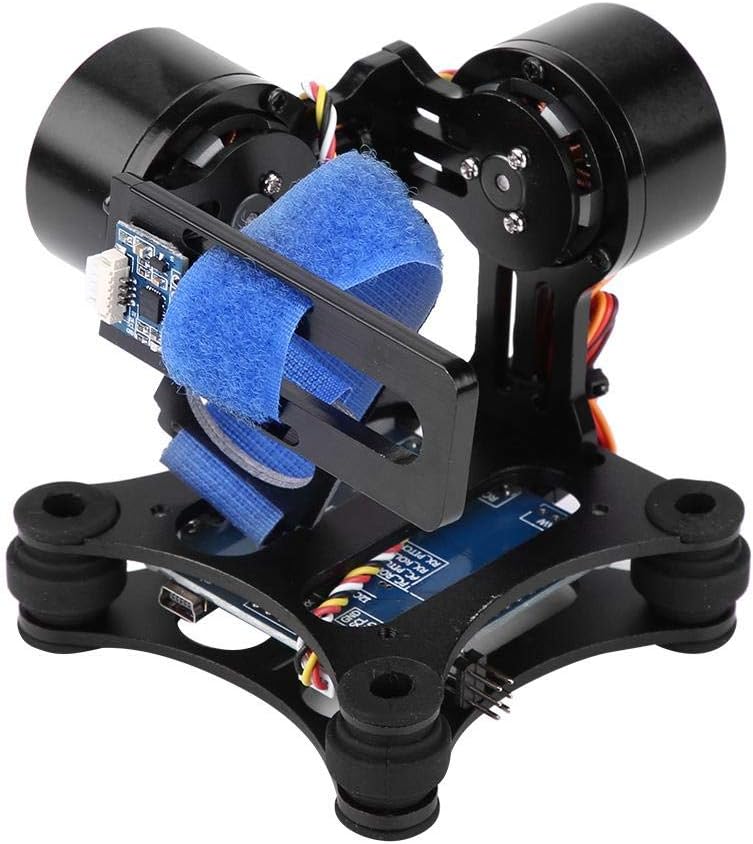 Gimbal de cámara RC Dron, tablero de cardán sin escobillas de metal BGC 2.2 para 33+ 4 cámaras RC Drone Quadcopter accesorio de pieza de componente