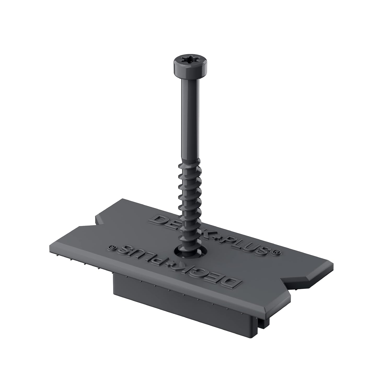 Deck Plus Eclipse – Sujetadores ocultos, tornillos de cubierta, tornillos para madera, acero inoxidable, gris, paquete de 360