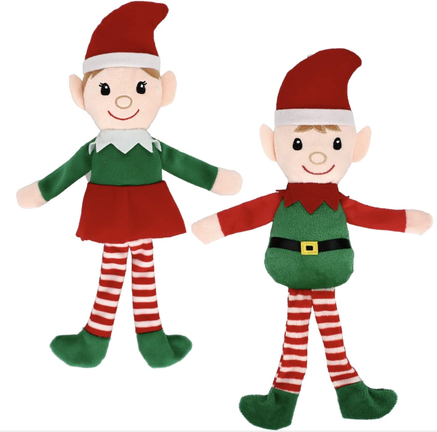 Paquete de muñeco de peluche navideño de Navidad de 14 pulgadas de alto