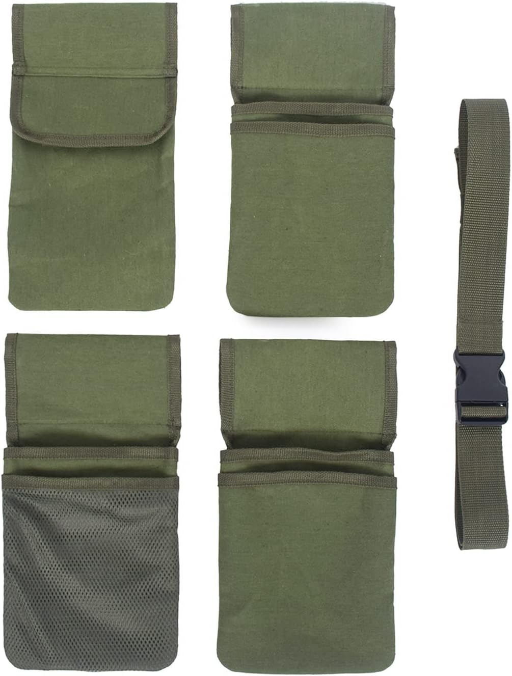 Cinturón de herramientas de jardín, delantal de cintura de lona con bolsillos, kit de jardinería, bolsa de mano, organizador para el hogar, kit de
