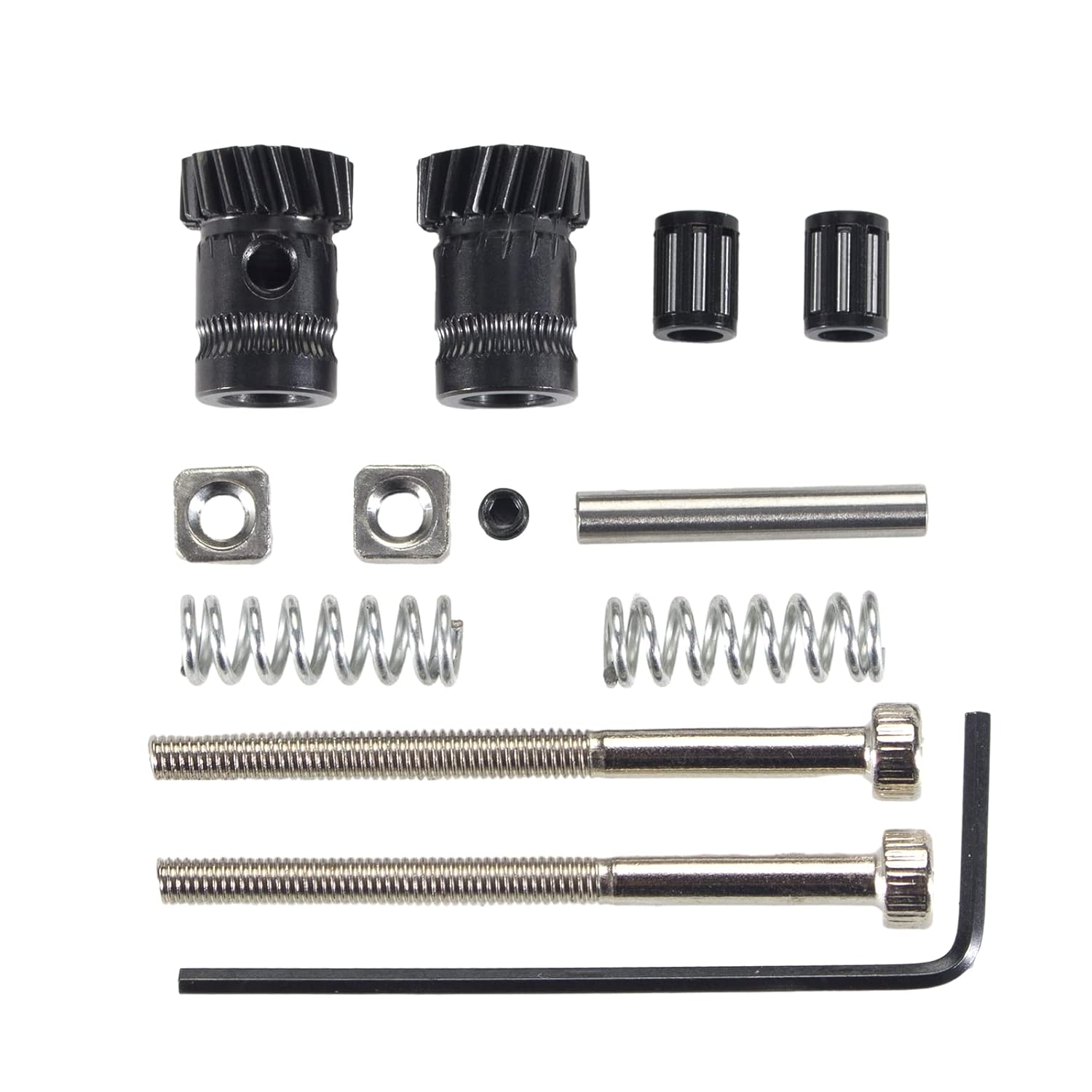 Imdinnogo BCZAMD Prusa-i3 Accesorios para impresora 3D Prusai3 MK2 MK2.5 MK3 MK3S+ Piezas Extrusora Conducción Rodamientos inclinados Engranaje