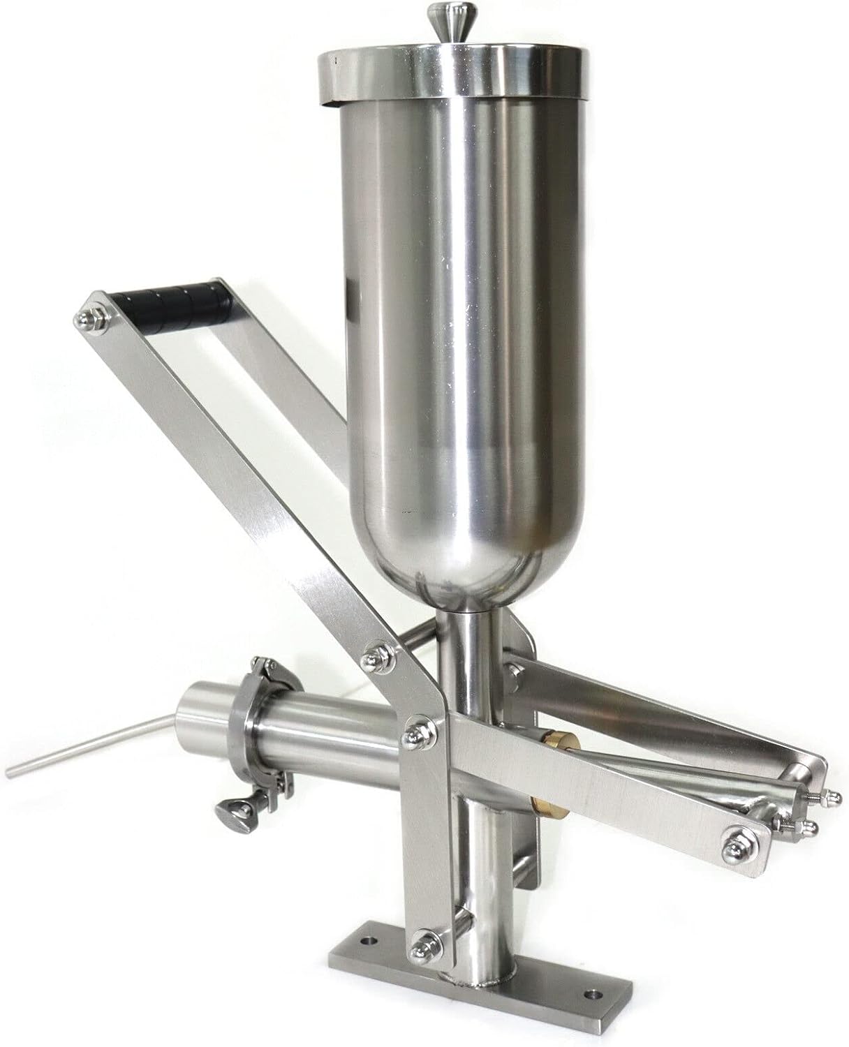 SAHUANIYE Máquina comercial Churro Manual Donuts Postre Churros Rellenador, Home 5L Spanish Doughnut Crank Maker, Máquina de llenado de crema de