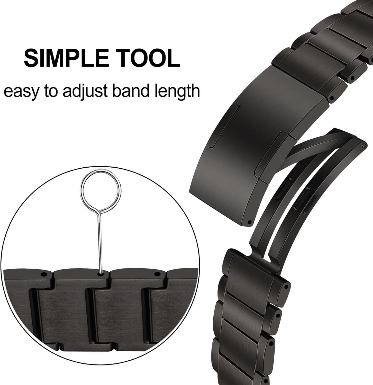 TRUMiRR Correa de titanio para Fenix 7X  6X Pro  5X Plus, 1.024 in DLC revestimiento correa de ajuste rápido para Garmin Tactix 7 ProEnduro 2  Epix