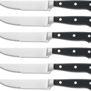 WÜSTHOF Juego de cuchillos clásicos de 6 piezas, color negro WÜSTHOF Juego de cuchillos clásicos de 6 piezas, color negro