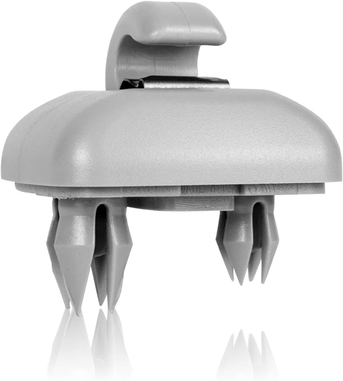 Soporte Runmade, para gancho, para parasol de automóvil, gris