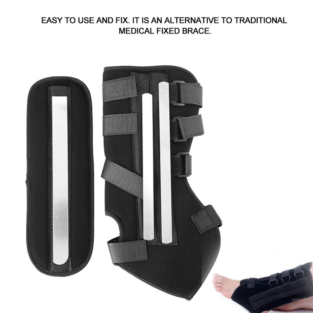 Tobillera, soporte de tobillo, terapia de férula de soporte de tobillo con cordones para mujeres y hombres, para esguinces, tensiones, posoperatorio