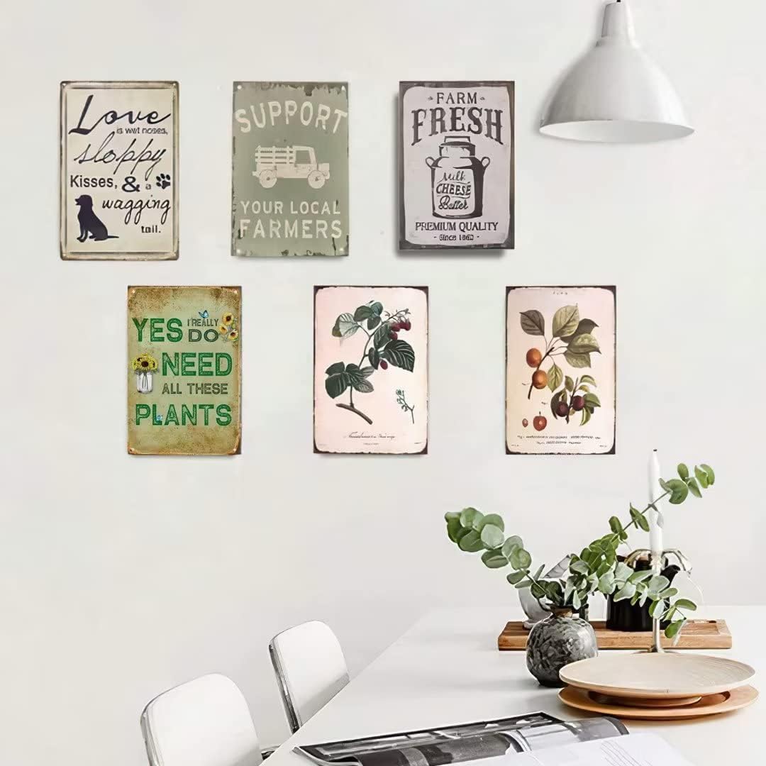 Cartel de metal con texto en inglés “Girl Flowers That’s What I Do I Read Books And I Know Things”, regalo para amantes de los libros, póster