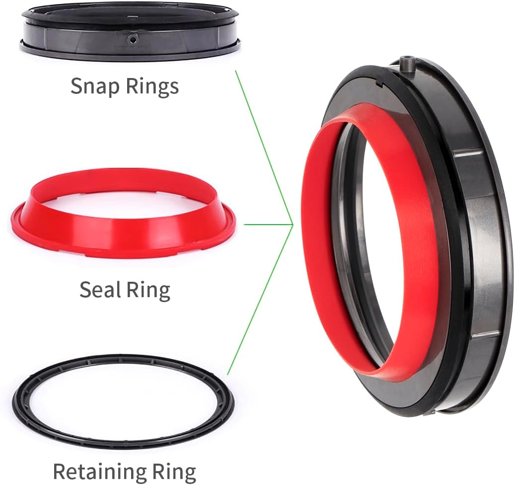 WuYan Repuesto de tapa de depósito de polvo para Dyson V11 V15 SV14 SV15 SV22 Aspiradora Cubo de polvo y taza de suciedad, accesorios de reparación
