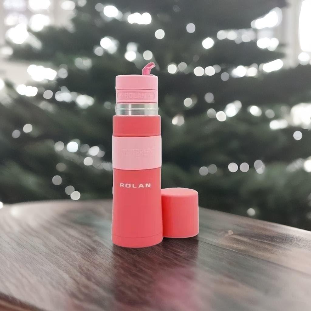 ROLAN – Automatización de acero inoxidable Self Drink Mate – Termos, Mate Cup y Bombilla todo en uno, Mate Yerba en cualquier lugar sin esfuerzo,