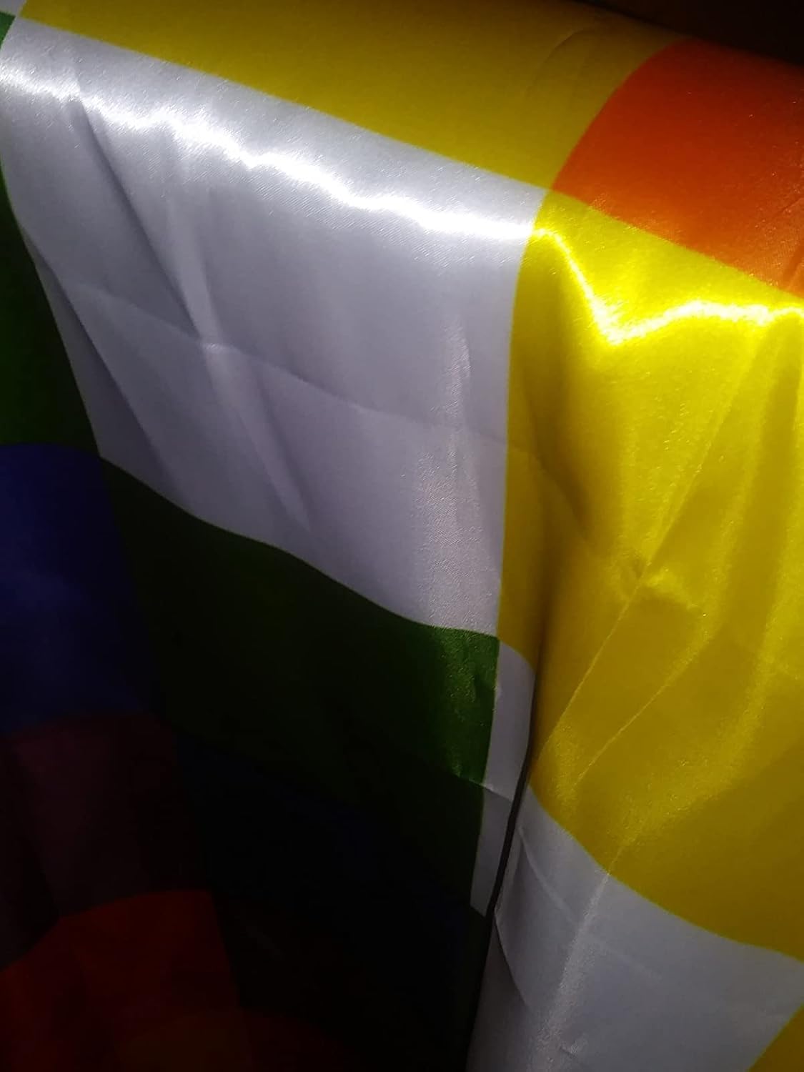 Aimara Wiphala Qullasuyu – Bandera tribal andina de 3 x 3 pies, grande de doble cara, tela de satén 100D para exteriores e interiores, 36 x 36
