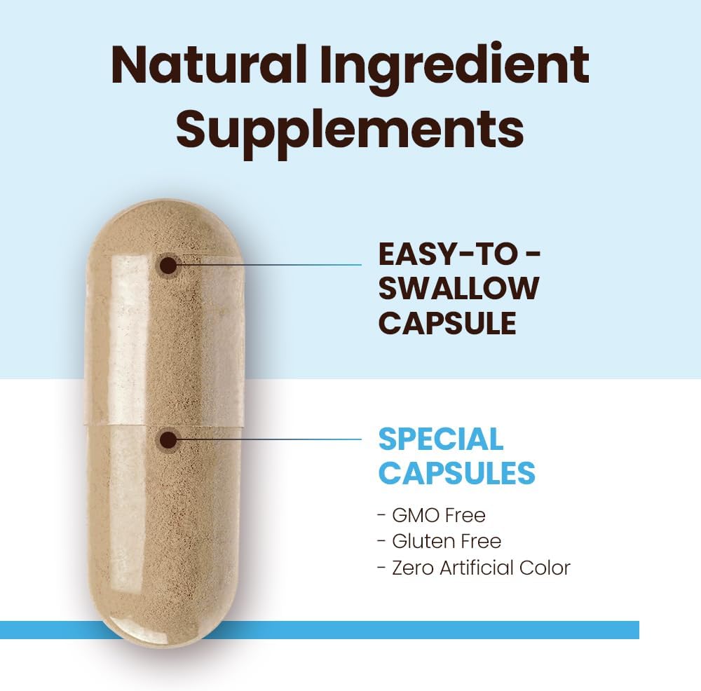 JKJ – Mezcla de apoyo antioxidante, aumenta la inmunidad y la energía con propóleos (229 mg) y ginseng americano (143 mg), 60 cápsulas para hombres