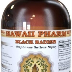Hawaii Pharm Extracto líquido de rábano negro, rábano negro (Raphanus Sativus Niger) Suplemento de tintura de raíz seca de 4 onzas Hawaii Pharm Extracto líquido de rábano negro, rábano negro (Raphanus Sativus Niger) Suplemento de tintura de raíz seca de 4 onzas