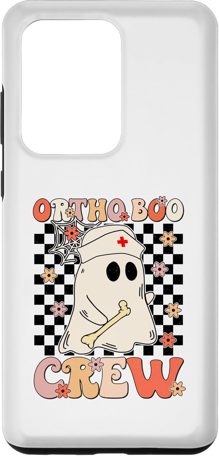 Galaxy S20 Ultra Ortho Boo Crew Ghost Pumpkin Orthopedic Nurse Halloween Case