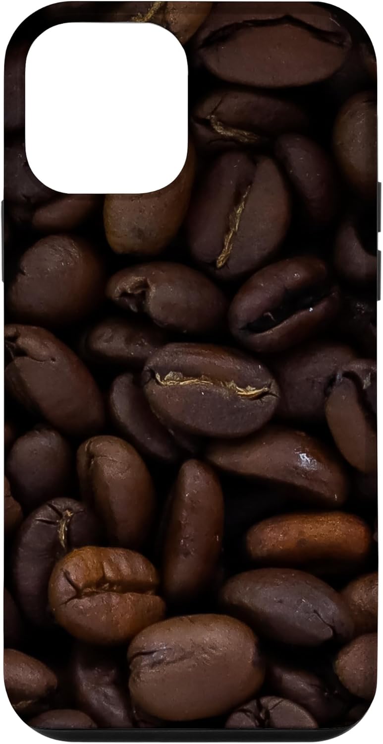 Funda para iPhone 12 mini café en granos de cafeína entusiasta café aroma foto caso