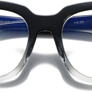 Bevi Lentes de lectura elegantes con bloqueo de luz azul, lupas para hombres y mujeres Bevi Lentes de lectura elegantes con bloqueo de luz azul, lupas para hombres y mujeres