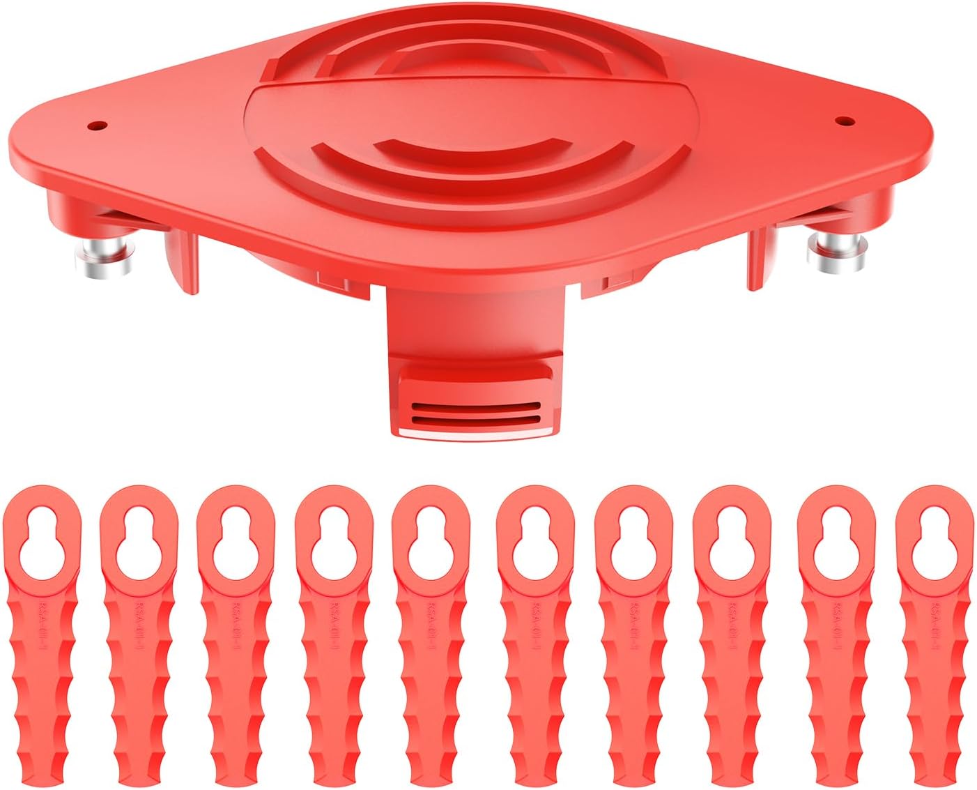 RISELION CRAFYSMAN – Carrete de repuesto para cabezal de recortadora con cuchillas, sistema de autoalimentación CRAFYSMAN CMZST065 duradero (1