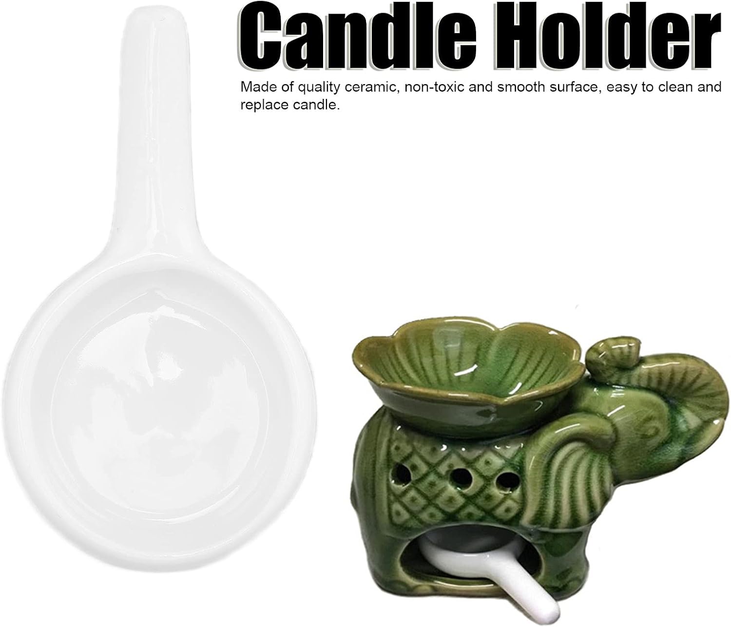 Tealight – Cuchara de vela de repuesto con forma de cuchara pequeña para quemador de aceite esencial, difusor de aromaterapia, quemador de incienso
