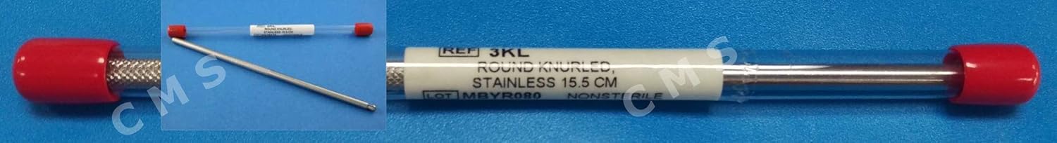 3KL Redondo Moleteado Beaver Mini Blade Handle 6″ 6.1 in Acero Inoxidable Dental Podología Surgical Specialties Angiotech