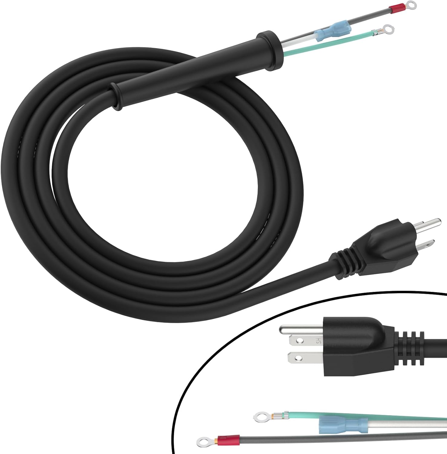 Cable de alimentación de repuesto para Makita 565056-5, se adapta a varios modelos de Makita, como sierra, lijadora, sierra de mesa portátil