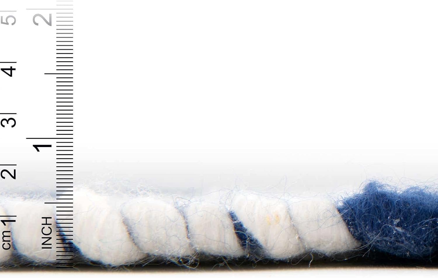 Unique Loom Eco Plaid – Alfombra lavable para interiores y exteriores, colección Balmoral (7 pies 10 pulgadas x 10 pies, azul marinomarfil)