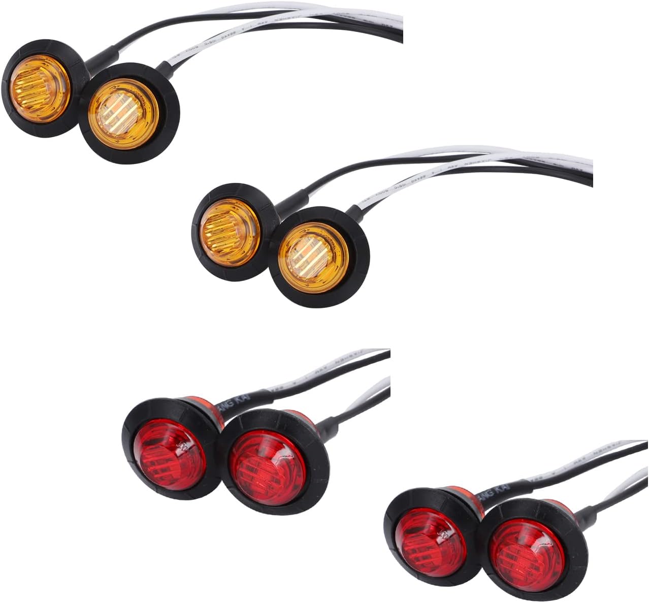 Kit de señal de giro UTV ATV Street Legal Kit con interruptor basculante de señal de giro compatible con Polaris RZR Ranger Turbo Can-am, por lado