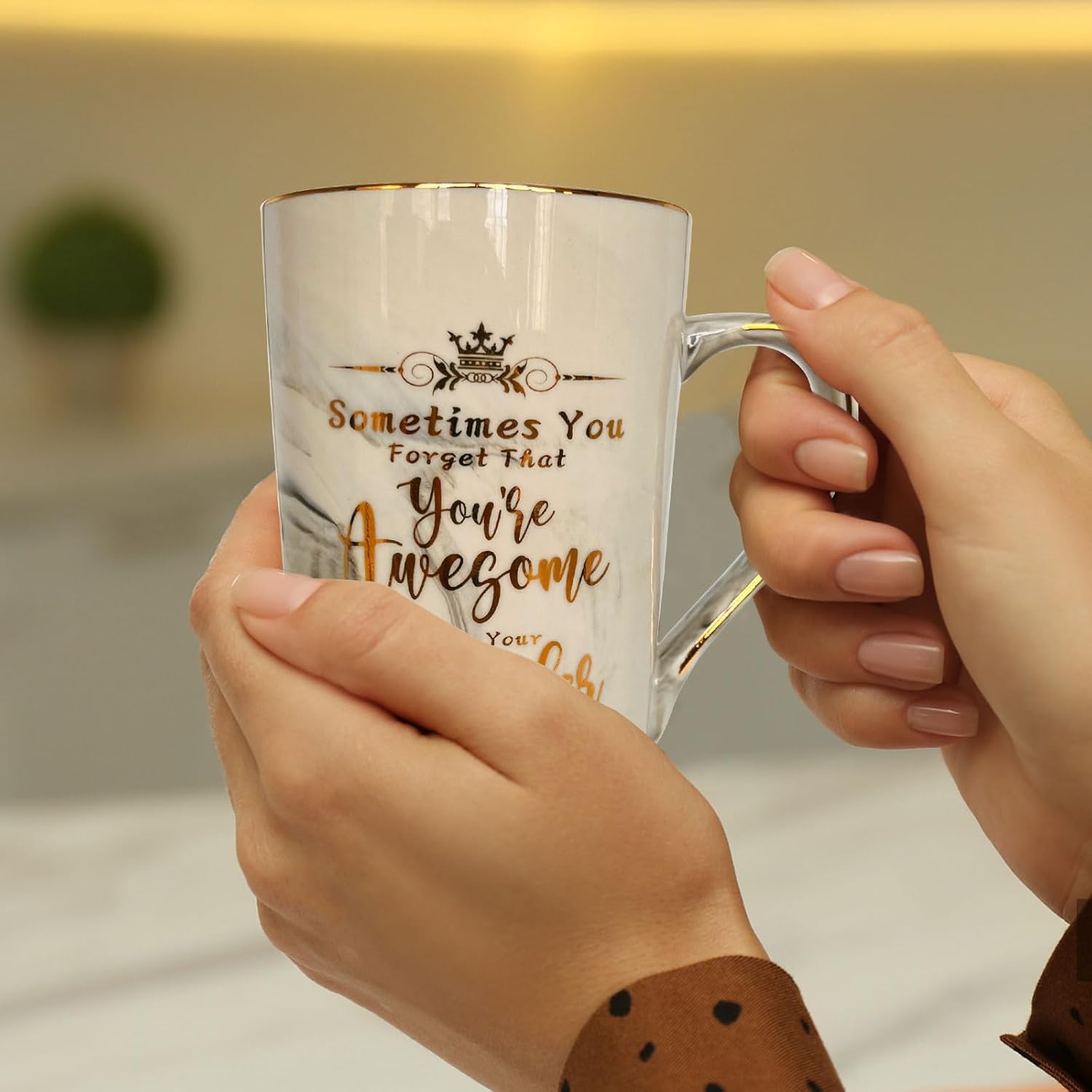 GITITUMB Sometimes You Forget Your Awesome Gifts – Regalos inspiradores para mujeres que lo tienen todo, día del jefe, Navidad, regalos de