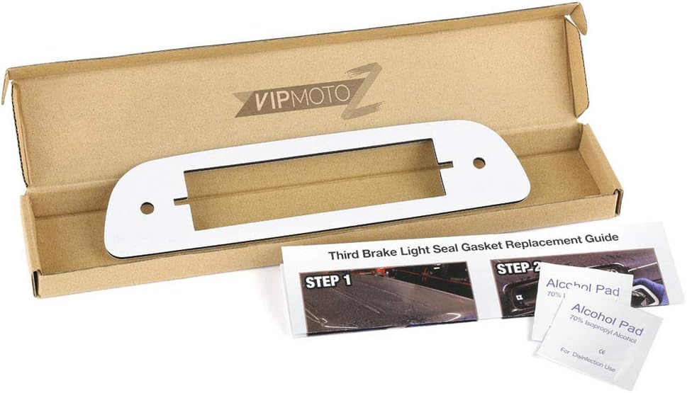 VIPMOTOZ Tercera junta de sello de lámpara de freno para camioneta Toyota Tacoma 1995-2019  Espuma de repuesto de sello de 0.157 in de grosor,