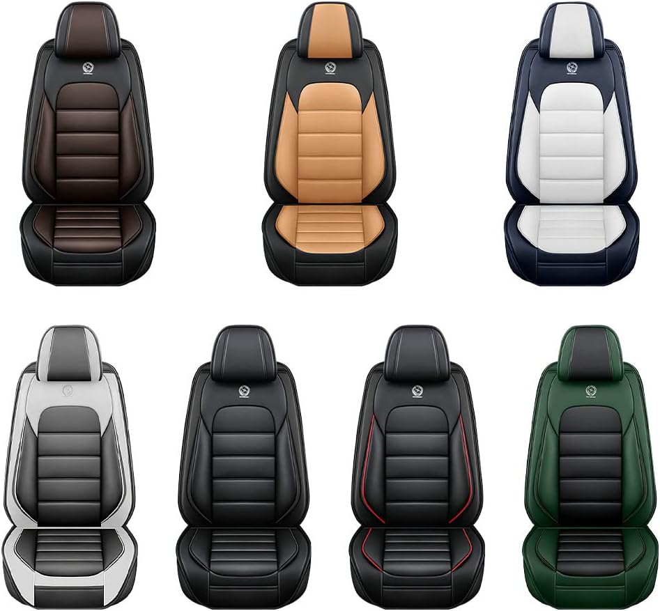 Fundas de asiento de automóvil para Chevrolet Trailblazer EXT 2002-2006, funda de asiento de piel sintética impermeable, suave, transpirable, con