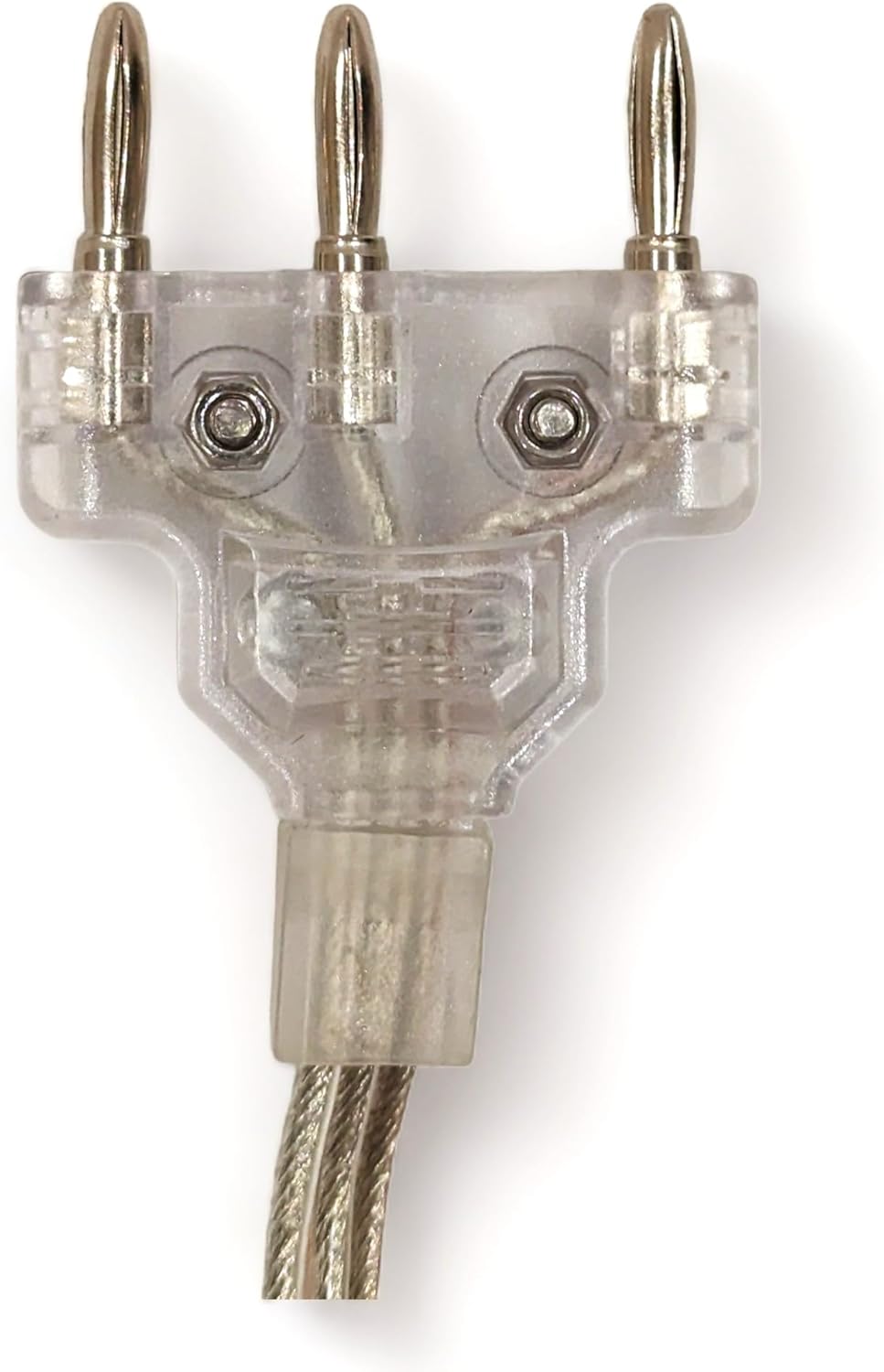 Cordón de cuerpo de espada de esgrima, cable de 3 pines, alambre transparente (paquete de 2)