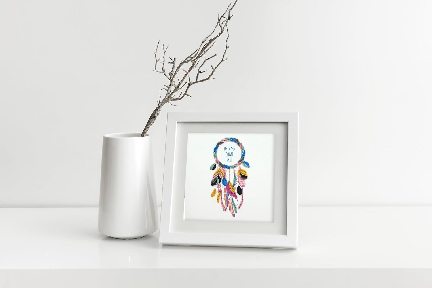 Atrapasueños, tarjeta de felicitación artística quilling para cumpleaños, día de San Valentín, día de la madre, aniversario, gracias, ponte bien, 6