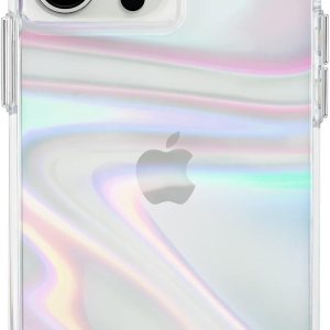 Case-Mate – Funda Soap Bubble para iPhone 13 Pro con diseño iridiscente, protección contra caídas de 10 pies, 6.1 pulgadas Case-Mate – Funda Soap Bubble para iPhone 13 Pro con diseño iridiscente, protección contra caídas de 10 pies, 6.1 pulgadas