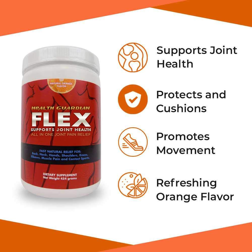 Health Guardian Soporte para juntas de polvo naranja flexible