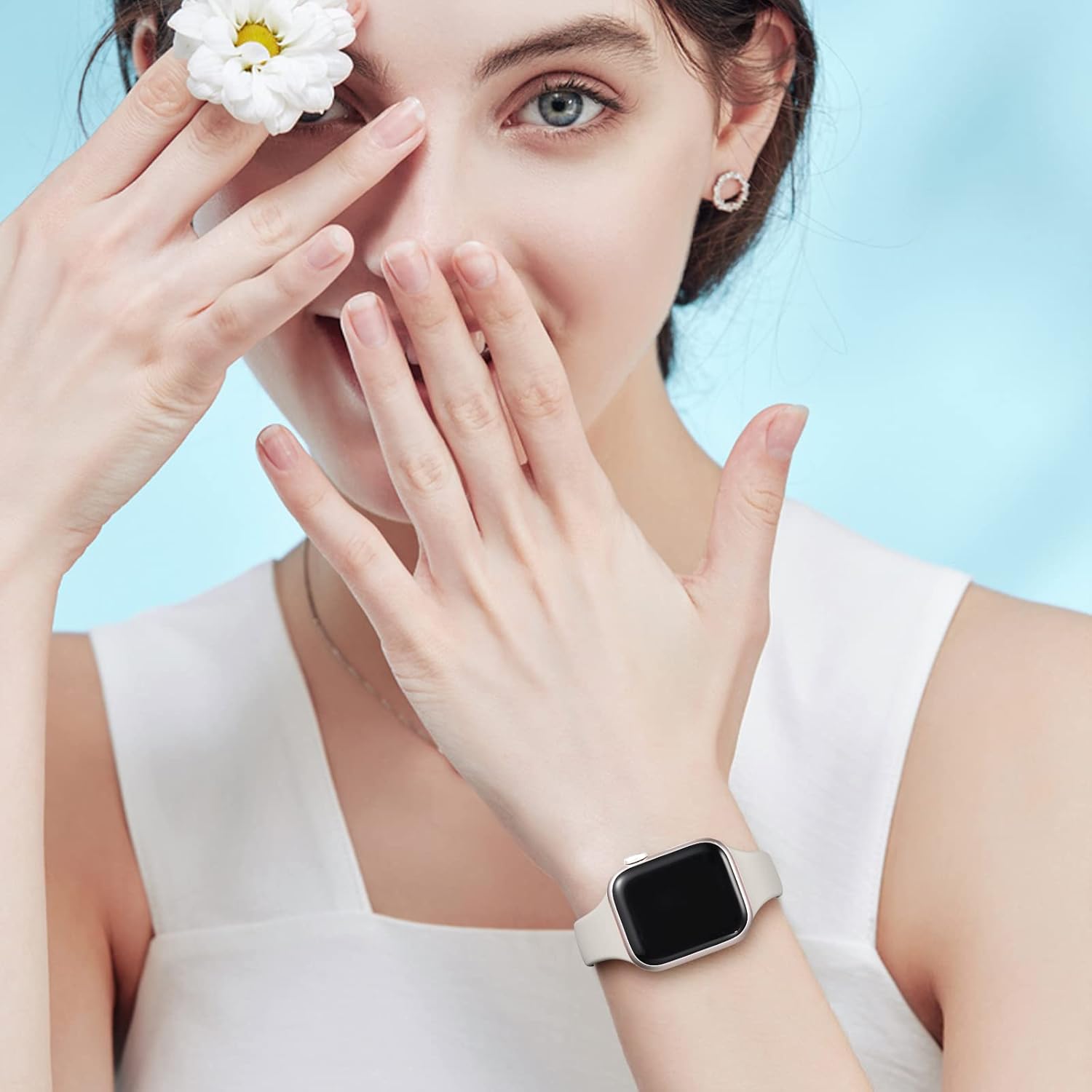 Lerobo Paquete de 12 correas compatibles con Apple Watch Band de 1.496 pulgadas, 1.575 pulgadas, 1.614 pulgadas, 1.654 pulgadas, 1.732 pulgadas,