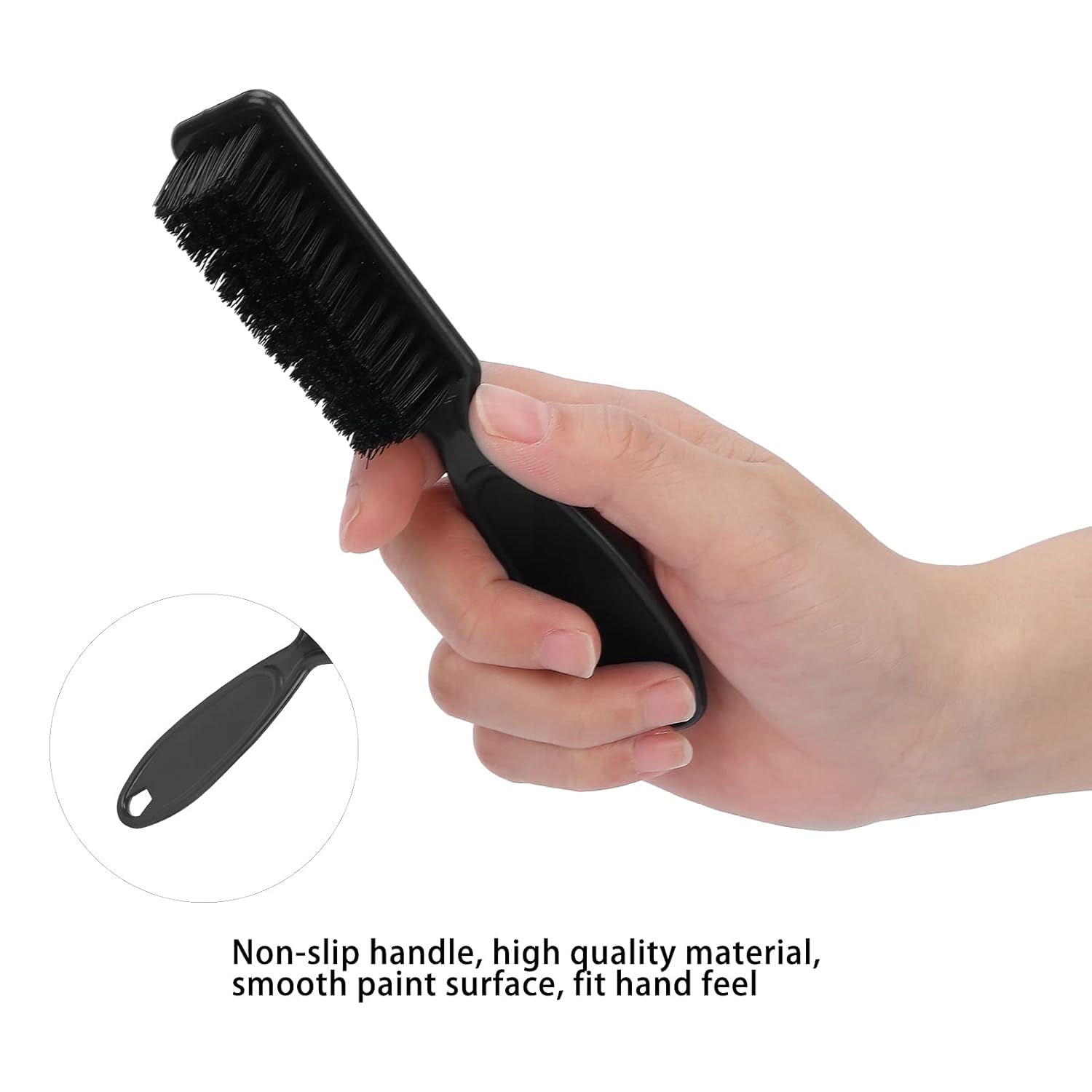 Cepillo de aceite para barba y cabello, cepillo para el cuidado de la barba, pulido suave adecuado para sensación de mano, cerdas suaves, bigote,
