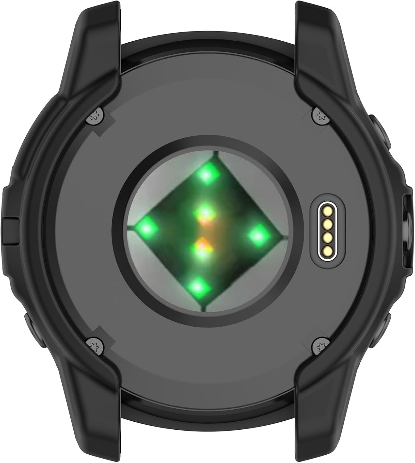 Funda compatible con Garmin Fenix 7 Pro y Epix Pro de 1.850 in, funda protectora de silicona a prueba de golpes colorida para reloj inteligente