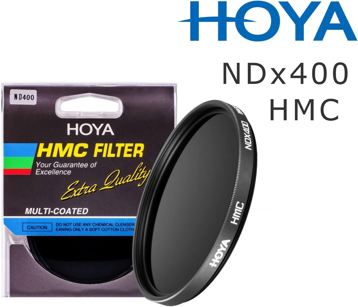 Hoya NDX400 – Filtro de vidrio multicapa con 9 topes de densidad neutra de 3.228 in