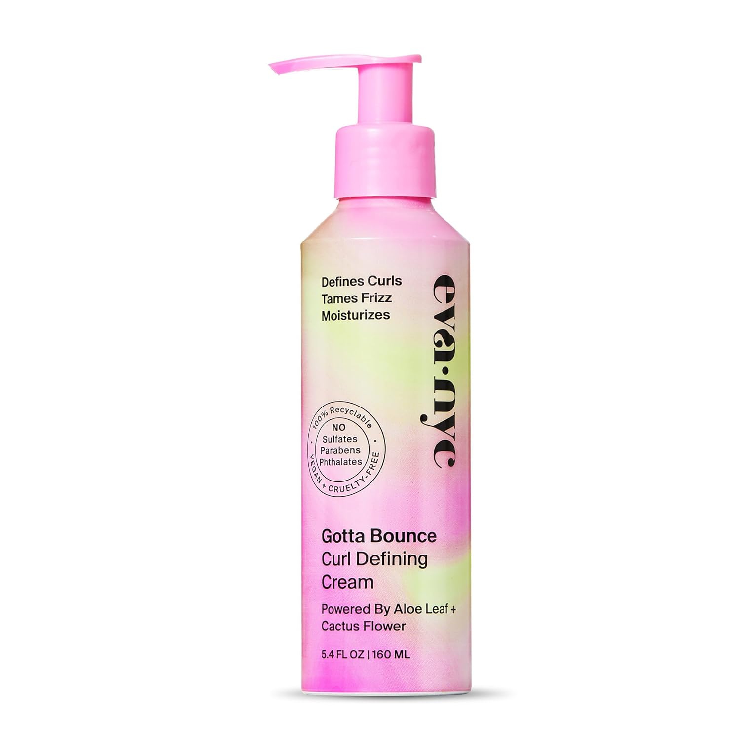 Eva NYC Gotta Bounce – Crema definidora de rizos, productos hidratantes para cabello rizado, crema suavizante para cabello rizado, productos para
