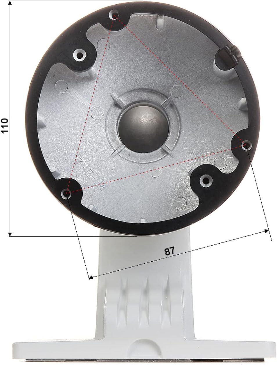DS-1272ZJ-110 PC110 LTB342-110 – Soporte de pared para cámara de seguridad en forma de L, soporte exterior para lente fija HIK CCTV, cámara de