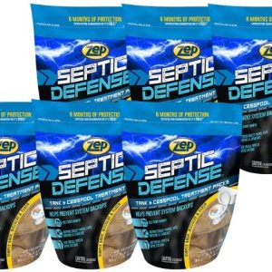 Zep ZSTP6-6-pack Tratamiento séptico concentrado (caja de 6) seguro para todos los sistemas sépticos Zep ZSTP6-6-pack Tratamiento séptico concentrado (caja de 6) seguro para todos los sistemas sépticos